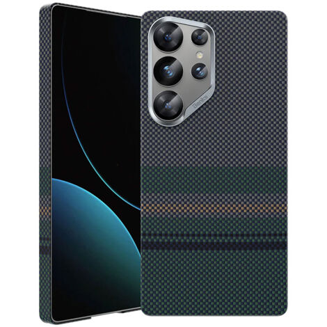 Benks Magnetic Armor Air Aurora Kevlar 600D Hülle für Samsung Galaxy S25 Ultra Schwarz (1/5)