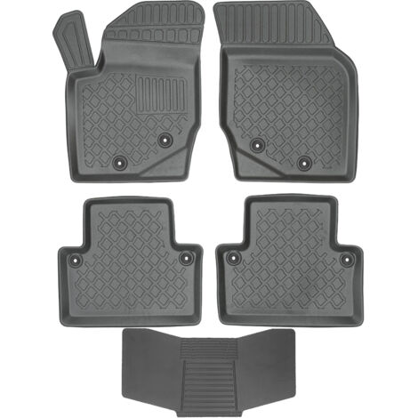 Fußmatten ARISTAR 602579 + Abdeckung 251992 – Volvo XC90 I 2002–2015, Brems- und Bodenhalterung VLV vorne und hinten (1/5)