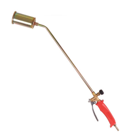 Kurzer Gas-Dachbrenner 70 cm mit einer Düse zum Verlegen von Dachpappe und zum Erhitzen