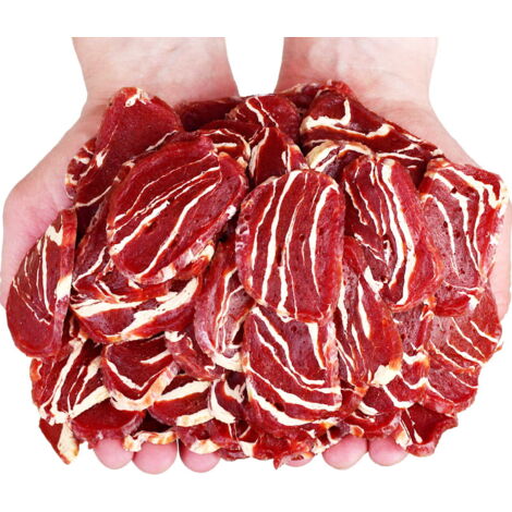 Hundeleckerli-Snack Weiche Marmorierte Entenringe Woof&Miao 500g