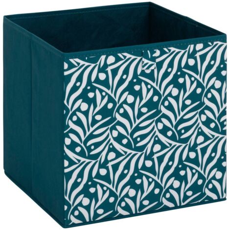 Aufbewahrungsbox mix n modul motiv olivia blau 31x31cm - 5five