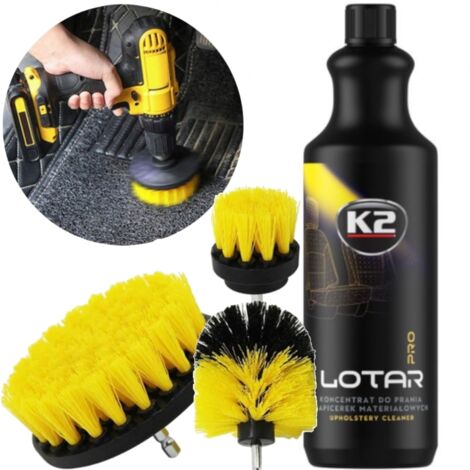K2 lotar PRO Flüssigreiniger + Bürste ZUM Waschen und Reinigen von Sitzpolstern (1/5)