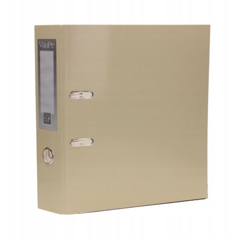 FCK Ordner A4/7CM Pastellvanille mit Klebeband 1134 (1/5)