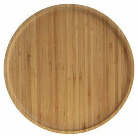 19,5 cm großes Serviertablett aus Bambus (1/5)