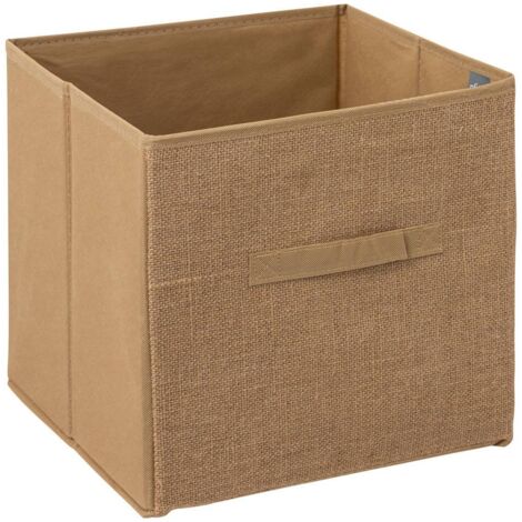 Aufbewahrungsbox HESSIAN, faltbar, 31 x 31 cm