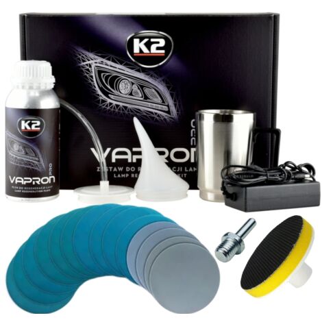 K2 VAPRON KETTLE STIRNLAMPEN-REGENERATIONSKIT + WASSERPAPIER