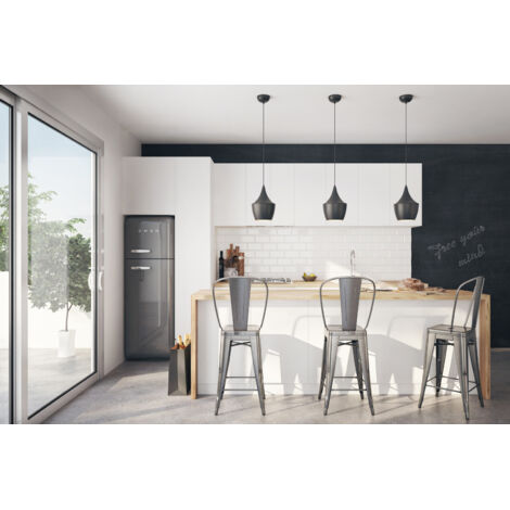 Paris Back Barhocker 75 cm Metall inspiriert von Tolix (1/5)