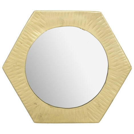 Hammer ANTIKE GOLDSPIEGEL in Form eines Sechsecks (1/2)