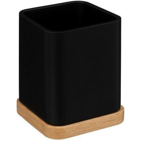 Zahnbürstendose tribecart schwarz  - 5five