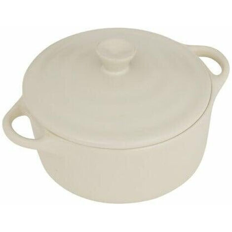 COCOTTE KERAMIK Auflaufform 10cm beige (1/5)