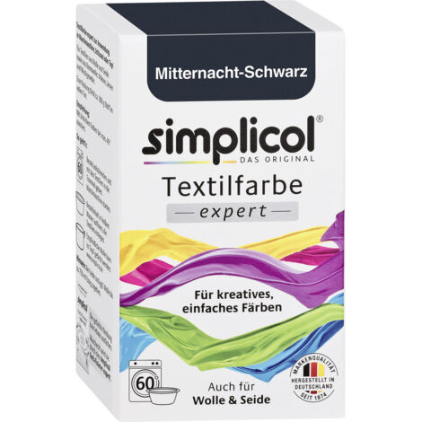 Simplicol Pulverfarbe schwarz