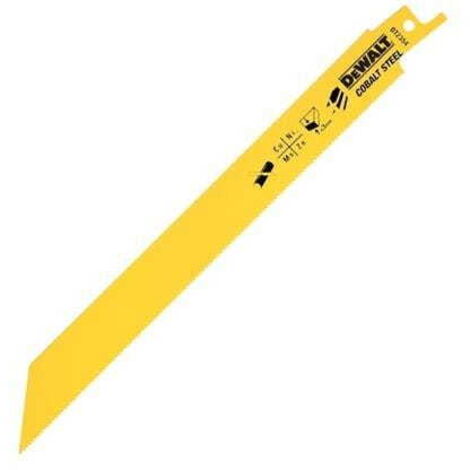 DEWALT Säbelsägeblatt 203 x 1,4 mm S1122EF METALL / 5 Stk.