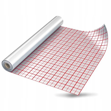 Fußbodenheizungsfolie Rolle 50m 105µm stark stark