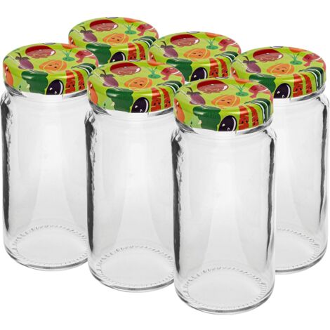 Glasbehälter mit Schraubverschluss TO 43 90 ml - 6 Stück (1/4)