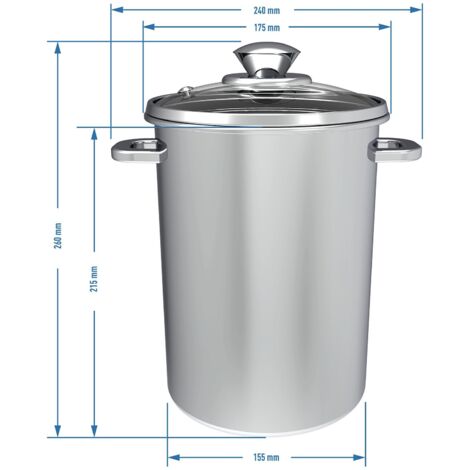 Vasiumic Mikrowellen-Schnellkochtopf 2,75L Rot - Schnelles Kochen Von Reis, Gemüse & Nudeln