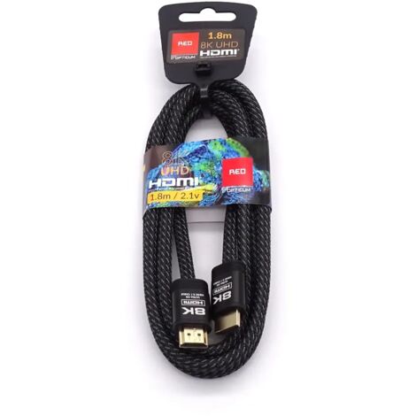 HDMI-HDMI-Kabel 1,8 M 2,1 V 8k UHD AX (1/2)
