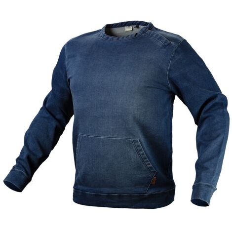 Unisex Arbeits-Sweatshirt Übergrößen – Slim Fit, Rundhals, 300 G/m², 55% Polyester 45% Baumwolle, S Bis 7XL, Für Arbeit & Freizeit