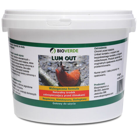NATÜRLICHE BARRIERE GEGEN SCHNECKEN 1,5 KG LUMOUT - GL-LM01
