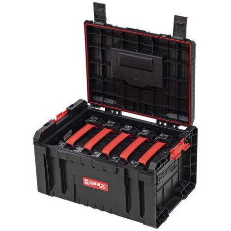 Qbrick System Pro Werkzeugkoffer 2.0 – 5x Organizer für präzise Aufbewahrung – Ideal für Hartholz und Metall – Kompakt und robust (1/2)