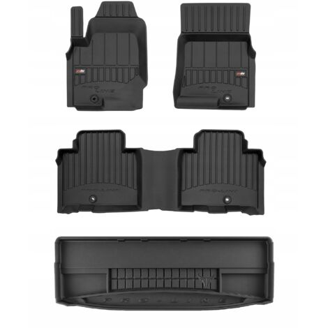SET 3D Gummimatten SSANGYONG Rexton 4 ab 2017- 7 Sitze Bj./T (1/5)