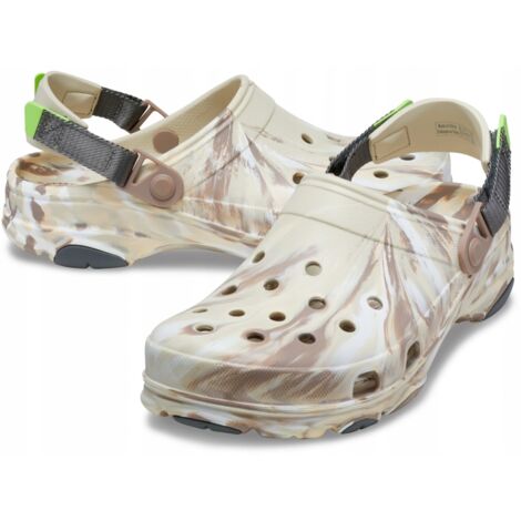 CROCS CLASSIC ALL TERAIN MARMORIERTER CLOG 207887 M6 I EU 3839 I W8 BONEMULTI (1/5)