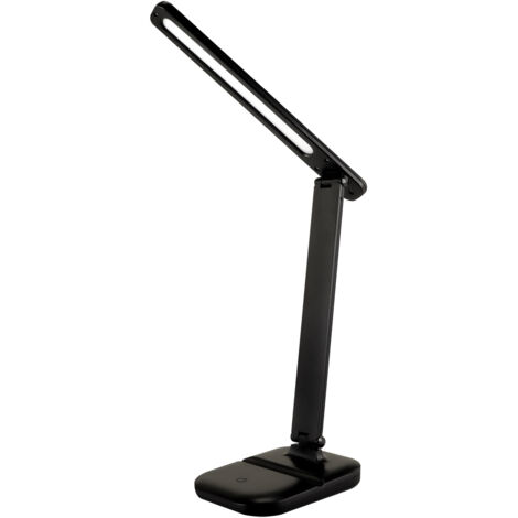 5-W-LED-Schreibtischlampe mit Dimmer und Touch-Schalter, schwarz, ZET Ideus 03725 (1/2)