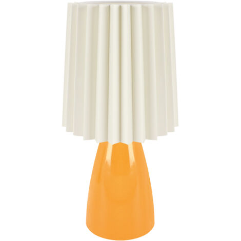 Orange Keramik-Tischlampe 25W Malma E14 Ideus 04399 (1/2)