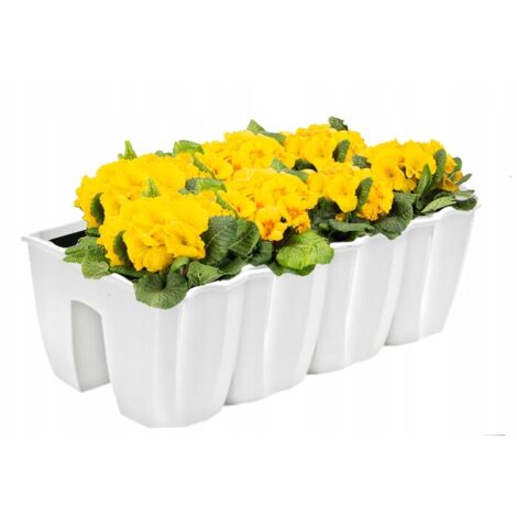Prosperplast Blumenkasten CROWN Anthrazit 58 cm