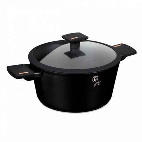 Topf mit Titanbeschichtung 24cm 4,1L BERLINGER HAUS Monaco BH-7087 (1/5)
