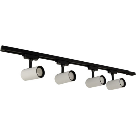 Schienenstrahler 4xGU10 35W weiß Luster Ideus 04079 (1/2)