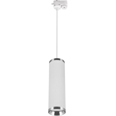 Pendelleuchte für Schienensystem, beweglich, GU10 35W, weiß, Chrom, Frida TRA 30 Ideus 04196 (1/2)