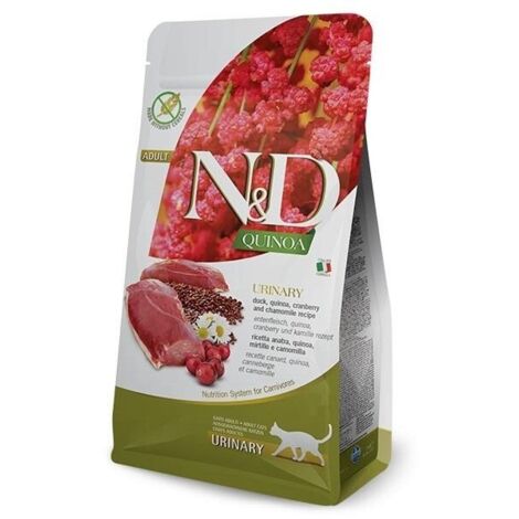 FARMINA N&D CAT QUINOA URINARY DUCK - mit Ente, Quinoa