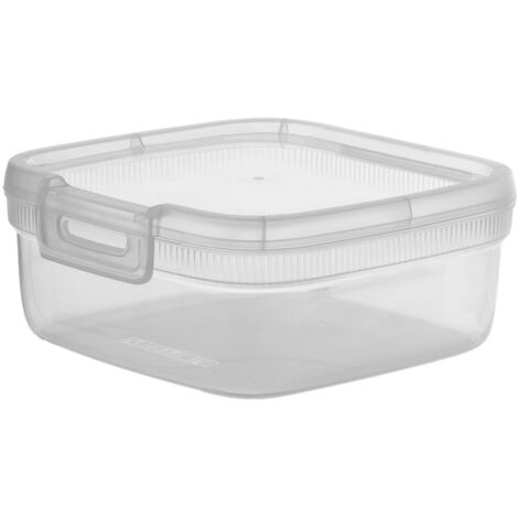 Snap Box quadratischer Lebensmittelbehälter transparent 0,9 l Curver