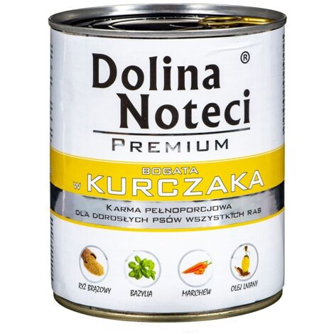 Dolina Noteci Premium - Nassfutter für Hunde mit Huhn 800g (1/4)