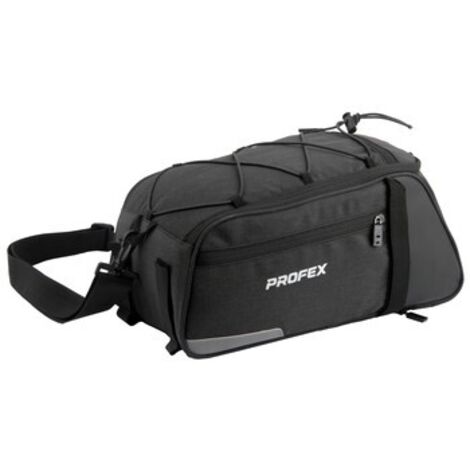 Black Lux Bag – wasserdichte Fahrradgepäckträgertasche