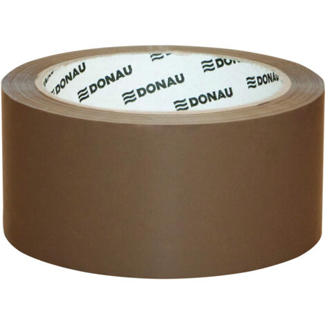 tesa SOLVENT Packband 66m x 48mm braun 55263