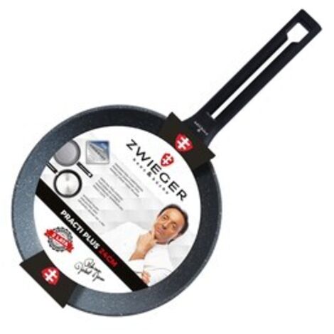 Zwieger Bratpfanne 24cm Practi Plus - Marmorsteinbeschichtung, Induktion