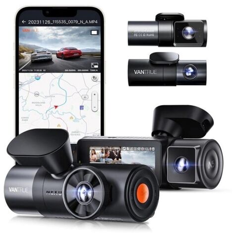 Vantrue N5 Nexus 5 - 4-Kanal-Autovideorekorder mit GPS (1/2)