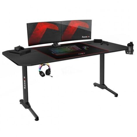 Huzaro Hero 4.7 Schwarzer Gaming-Schreibtisch