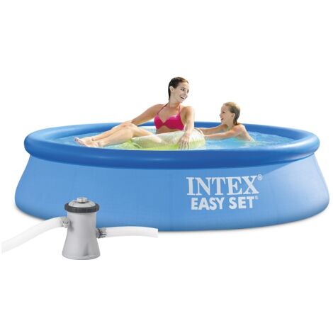 Intex 28108NP Aufblasbares Rundbecken 1942 Liter Blau (1/10)