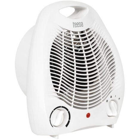 TEESA HEIZLÜFTER TSA8025 3 FUNKTIONEN, 2 HEIZSTUFEN (1000 W, 2000 W, EINSTELLBARES THERMOSTAT, SCHUTZ GEGEN SU (1/3)