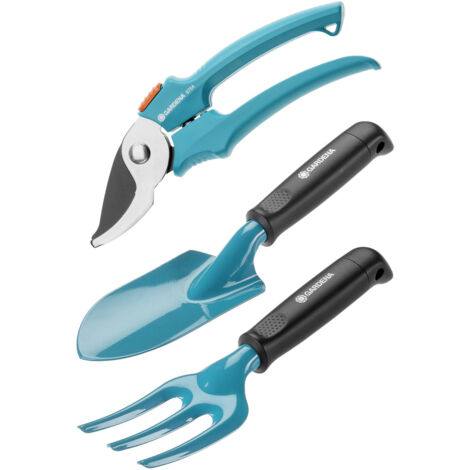 Gardena Gartengeräte-Set, Rechen, Schaufel, Kombisystem (1/5)
