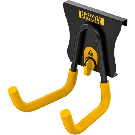 DEWALT DWST82805-1 Haken de Aufbewahrung de Standardwerkzeuge kurz, ideal zum Aufhängen von Werkzeugen, Kabeln, Schläuchen und mehr in Werkstätten, Garagen oder Kellern.