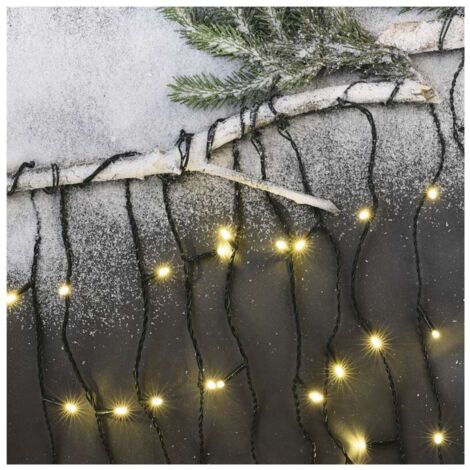 EMOS LED Weihnachts-Eiszapfen, 3,6 m, Außen und Innen, warm-weiß, Programme, D4CW01 (1/4)