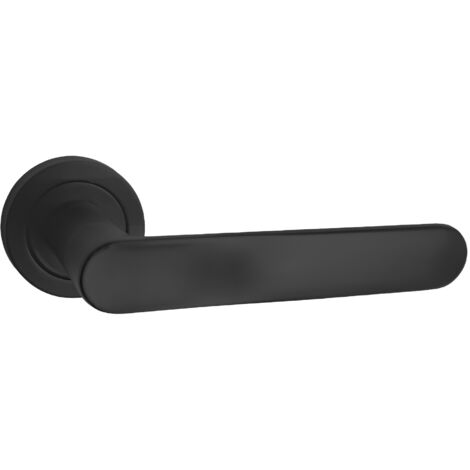 Satz Domino-Türgriffe, konisch, verchromt, für PZ-Einsatz 72 mm (1/5)