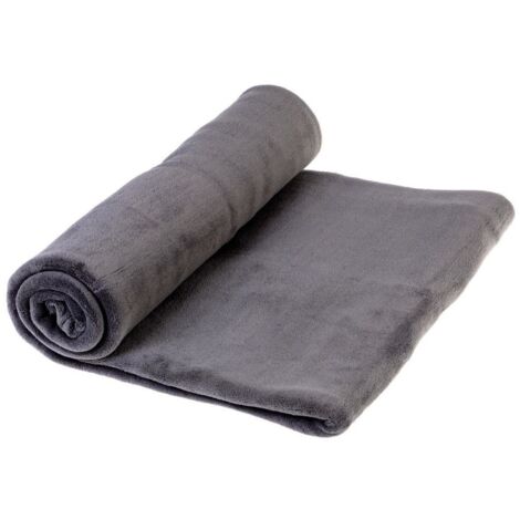 Fleecedecke Mikrofaser blau Gewitter 180 x Fell - Atmosphera