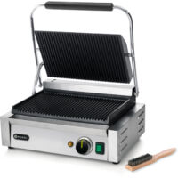 PANINI Rillenkontaktgrill 2200W - Hendi 263655
