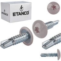 Bohrschrauben GT3 PH 4,8x19mm RAL 9007