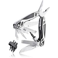 AZYMUT Trohon Multitool, 12 Werkzeuge, 8 Bits, Holster