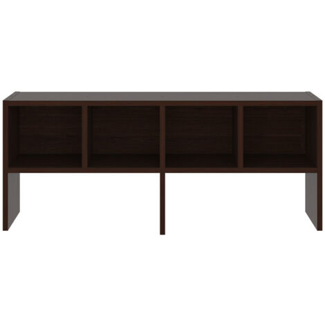Déstockage - Multifonctionnel shelf cabinet Galano Nice -  L 91.44 x I  29.49 x H 38.99cm, Pour chambre et salon - Couleur Marron (1/5)
